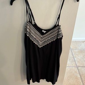 American Eagle flowy black dress in a size small.
